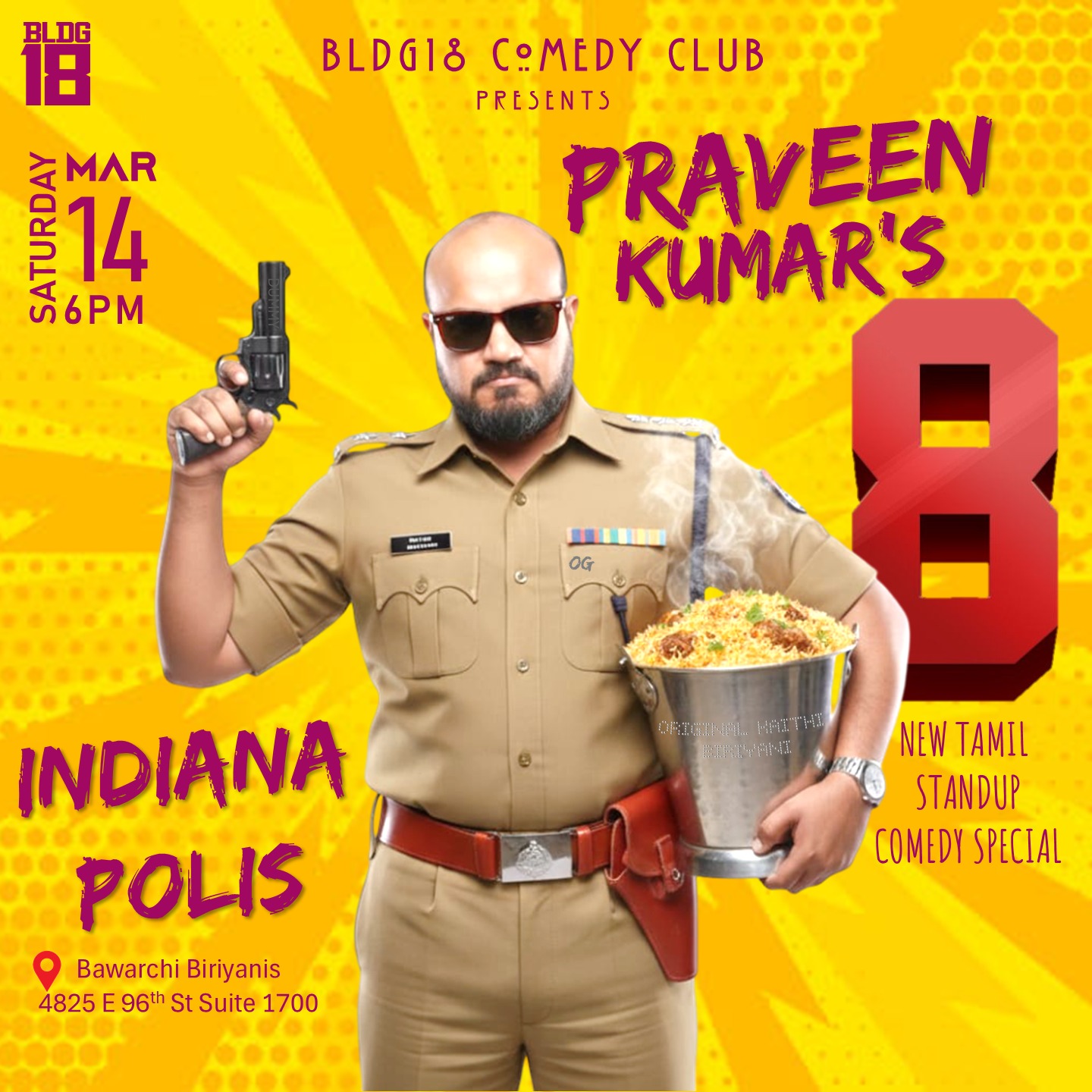 Praveen Kumar's 8 - Standup Comedy Special - Indianapolis